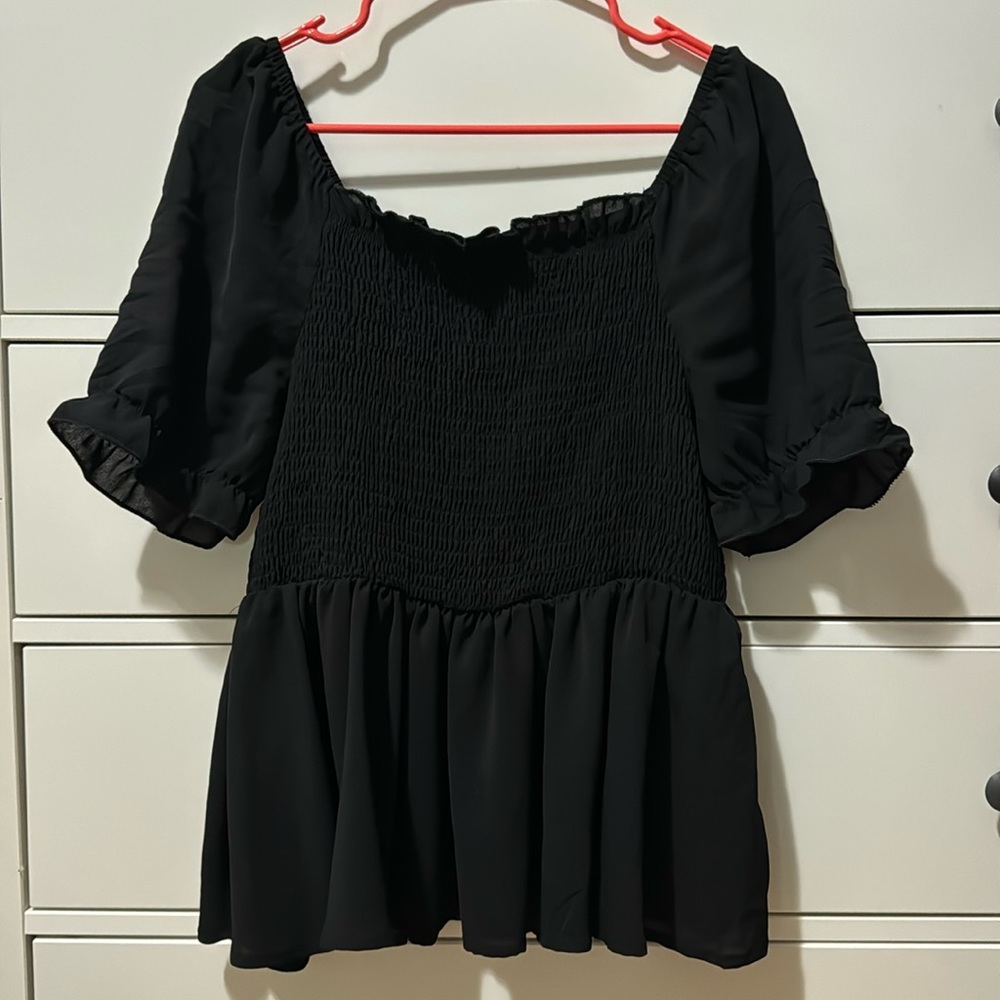 Shein Curve Blouse